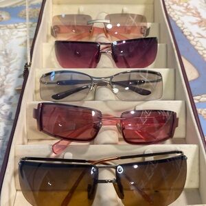 Steve Madden pink sun glasses